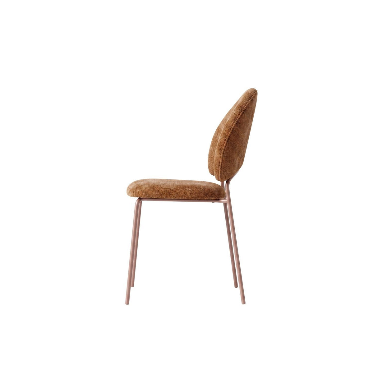 Millie Dining Chair – Chipmunk Chenille by Satara – view 4