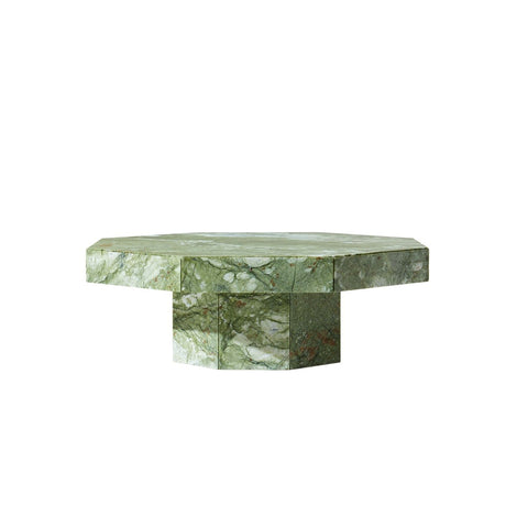 Bel Air Coffee Table – Matte Verdence Green Marble, Satara, , ,
