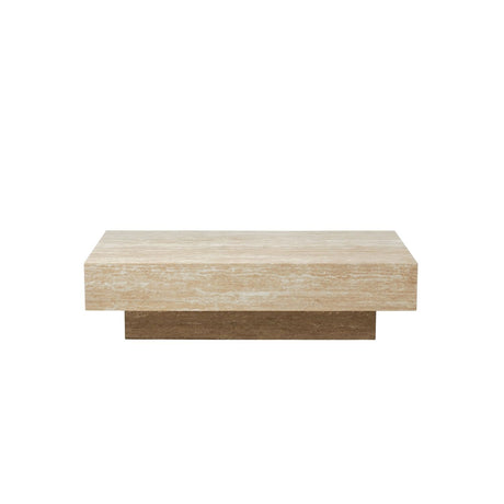 Checkmate Travertine Coffee Table, Satara, , ,