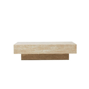 Checkmate Travertine Coffee Table, Satara, , ,