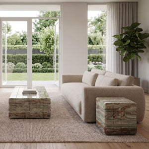 Mesa Coffee Table – Matte Terrain Marble, Satara, , ,