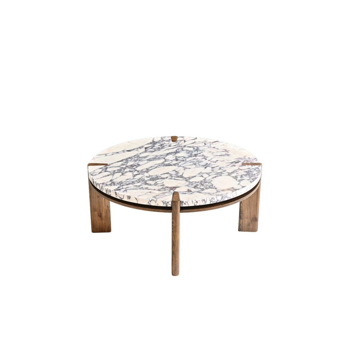 Bruna Coffee Table – Calcutta Marble & Saddle Oak, Satara, , ,