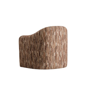 Vivien Lounge Chair – Cashew & Chipmunk, Satara, , ,