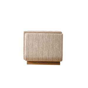 Keaton Lounge Chair – Almond & Oxford Tan, Satara, , ,
