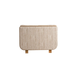 Keaton Lounge Chair – Almond & Oxford Tan, Satara, , ,