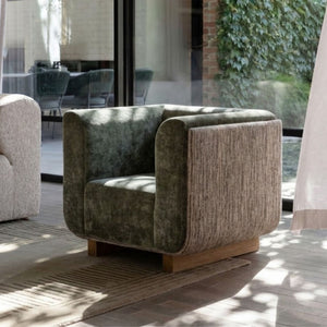 Keaton Lounge Chair – Bayleaf & Dusty Olive, Satara, , ,