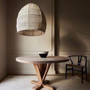 Palu Handwoven Cotton Pendant Shade – Extra Large, Satara, , ,