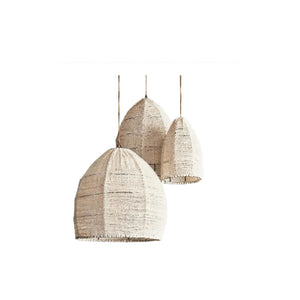 Palu Handwoven Cotton Pendant Shade – Extra Large, Satara, , ,