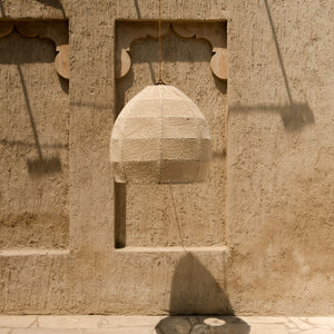Palu Handwoven Cotton Pendant Shade – Extra Large, Satara, , ,