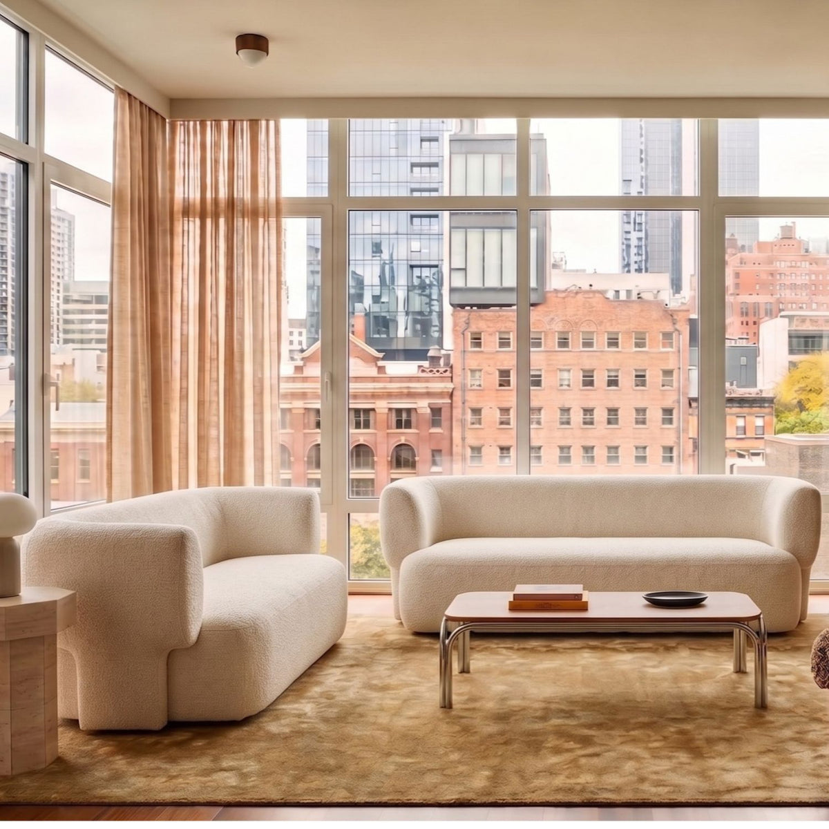 Arabella Sofa – Verona Linen, 225cm by Satara – view 2