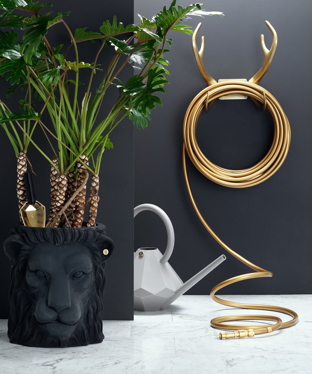 Reindeer Gold Hose Holder, Cocolea, , ,