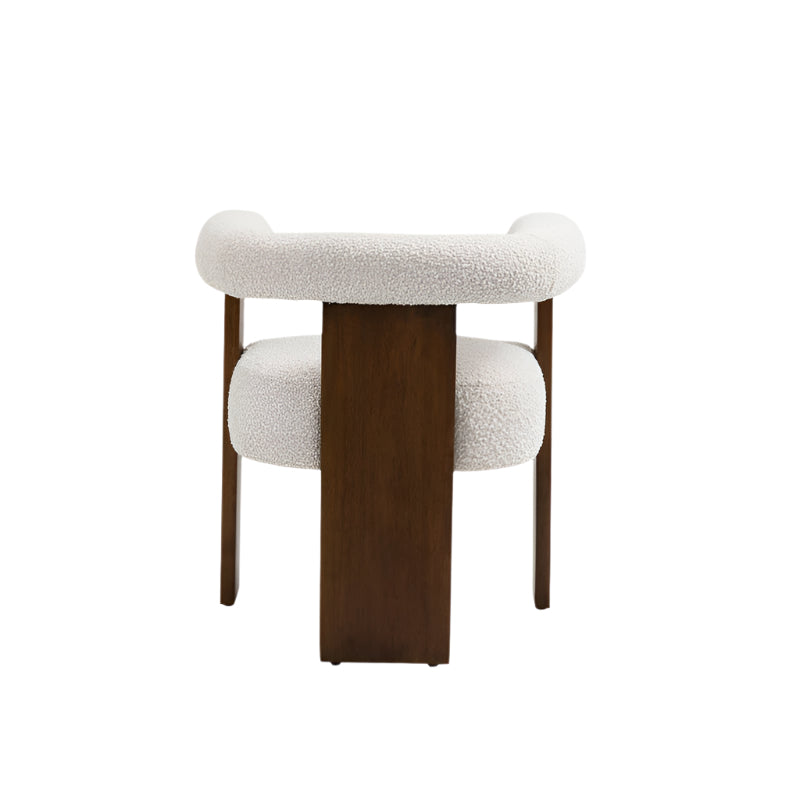 Capella Solid Ash Wood Curved Back Armchair, Cocolea, , ,