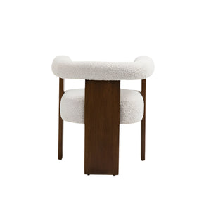 Capella Solid Ash Wood Curved Back Armchair, Cocolea, , ,