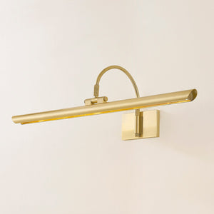 Elowen Picture Light in Aged Brass – view 7