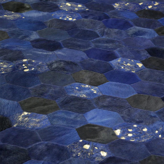 Hornet Rug Rectangle - Blue, Cocolea, , ,