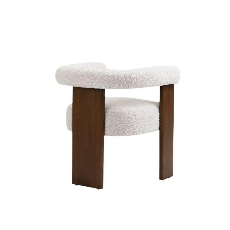 Capella Solid Ash Wood Curved Back Armchair, Cocolea, , ,