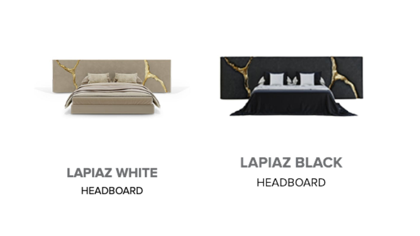 Lapiaz Head Board - Black & White or Customise