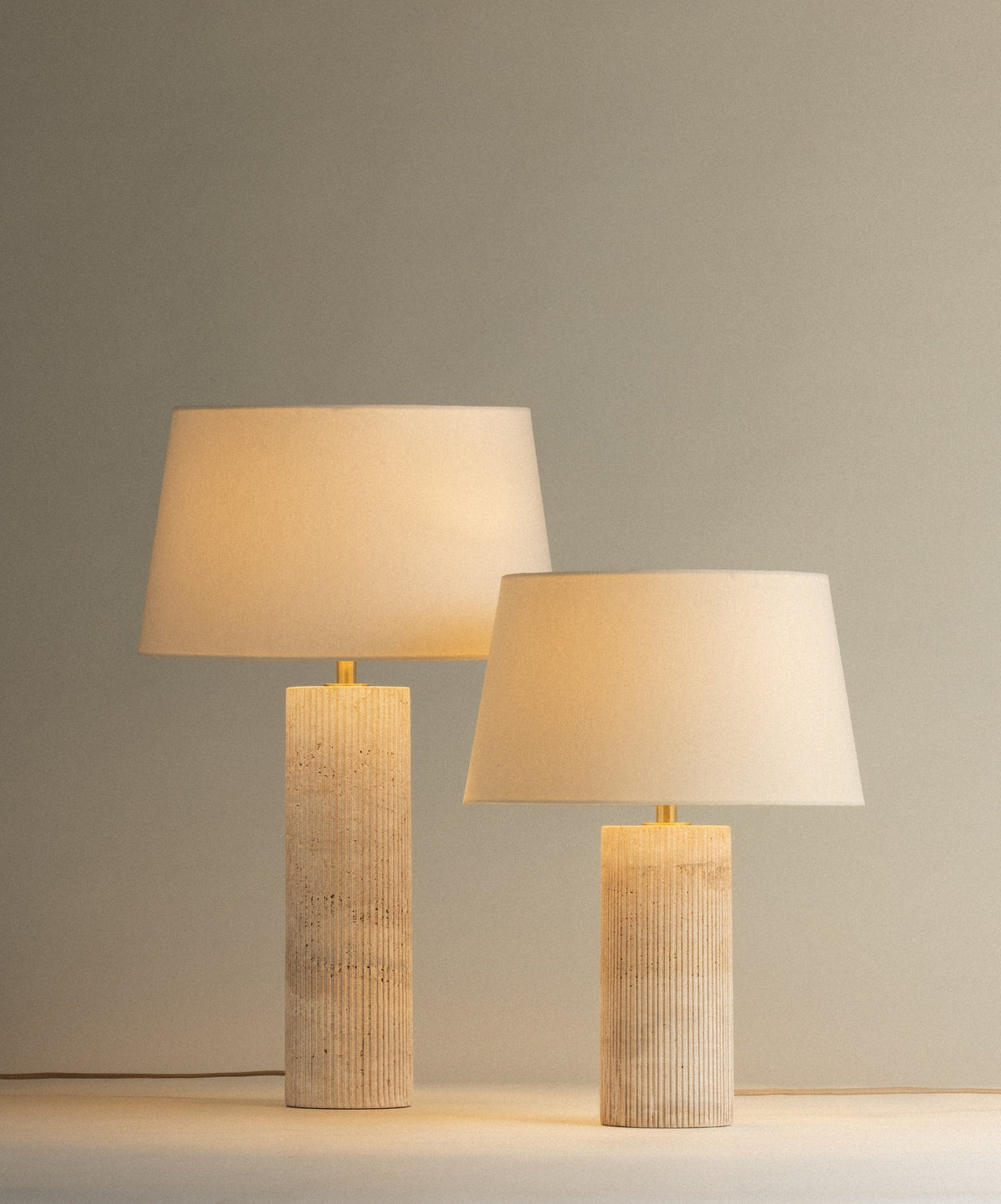 Highland Mills Table Lamp in Aged Brass – view 2