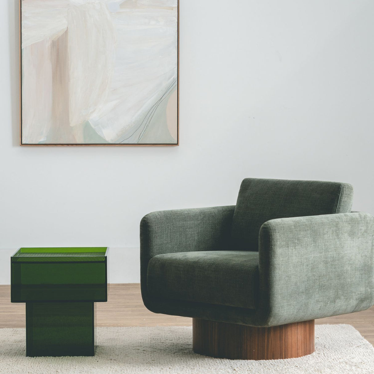 Acrylic capsule Table, Cocolea, , ,