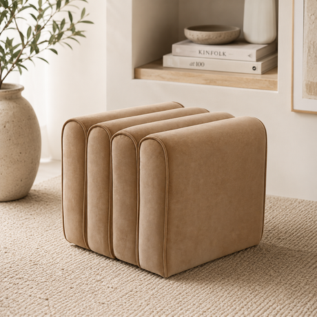 Ravello Upholstered Ottoman, Cocolea, , ,