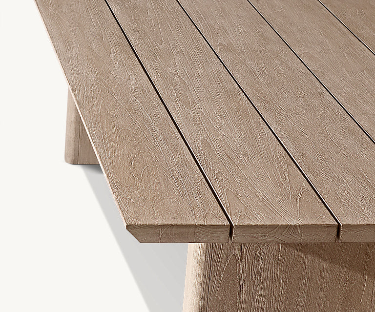CASA ALUTEAK RECTANGULAR COFFEE TABLE, Cocolea, , ,
