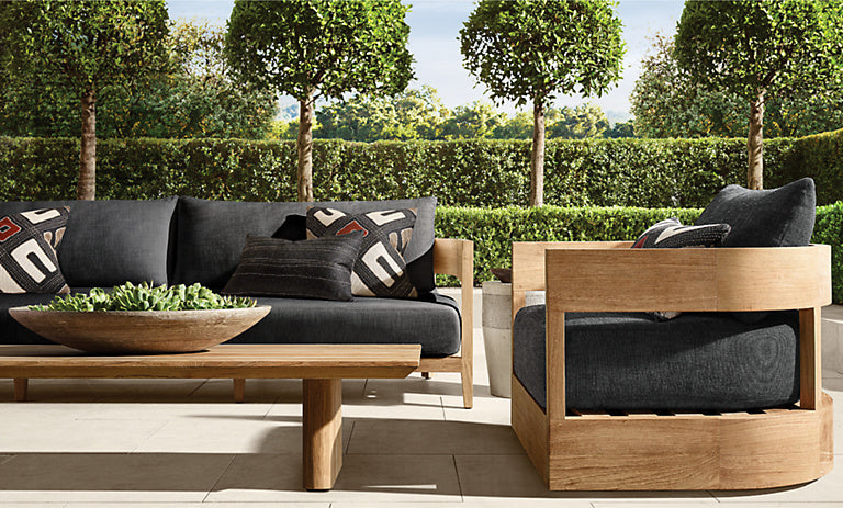 CASA ALUTEAK RECTANGULAR COFFEE TABLE, Cocolea, , ,