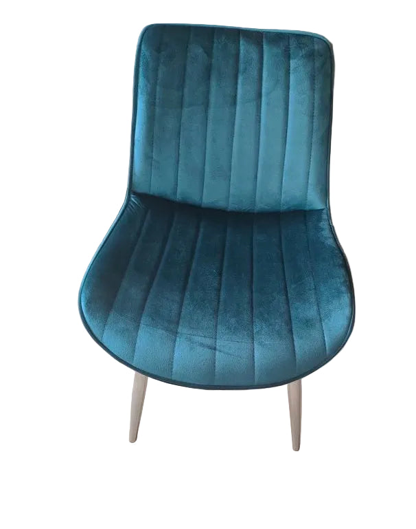 Excess Warehouse stock! Electra Teal Velvet Dining Chairs SALE!!! LAST 8 available