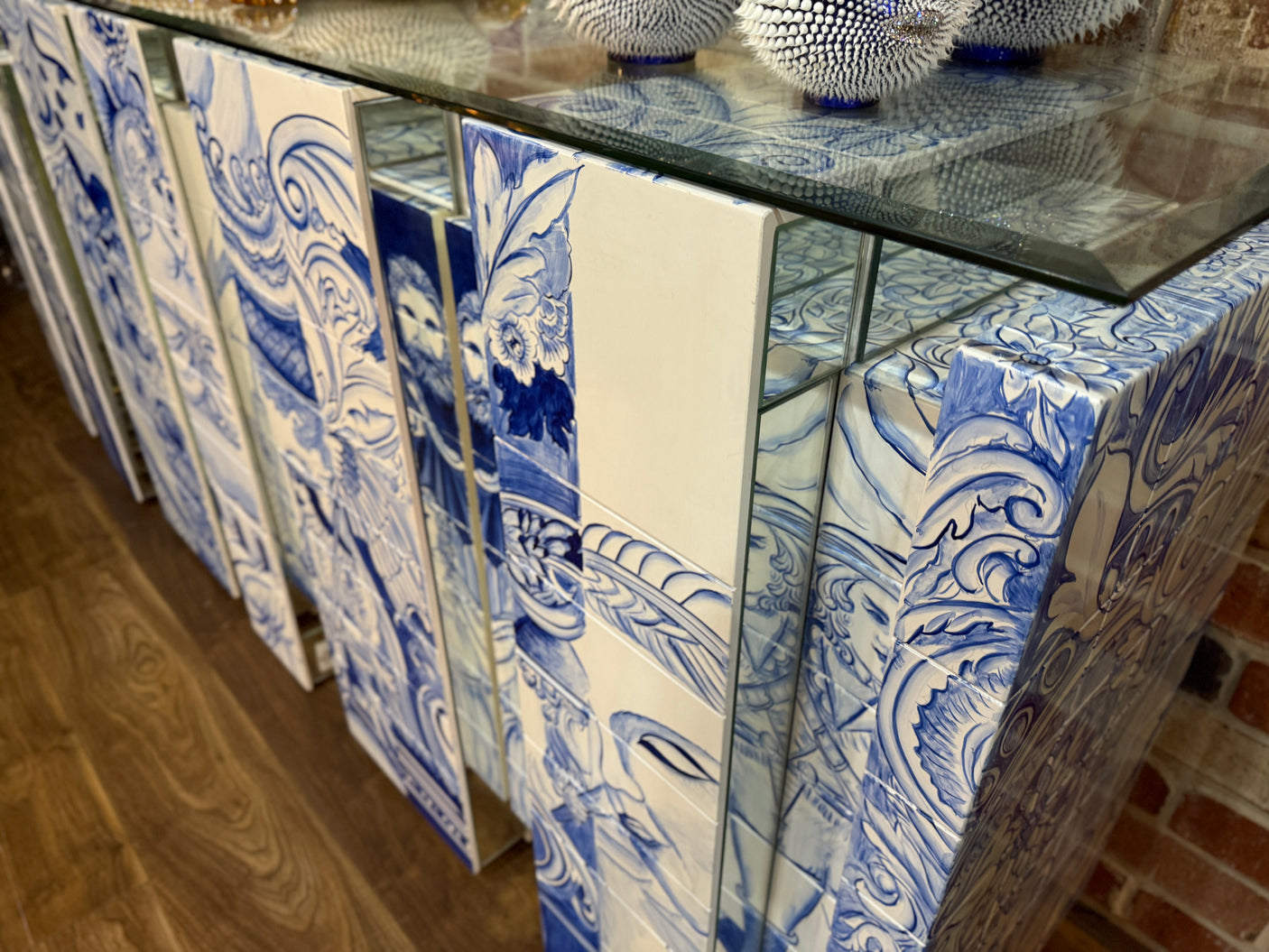 Heritage Blue Sideboard / Entertainment Unit, Cocolea, , ,