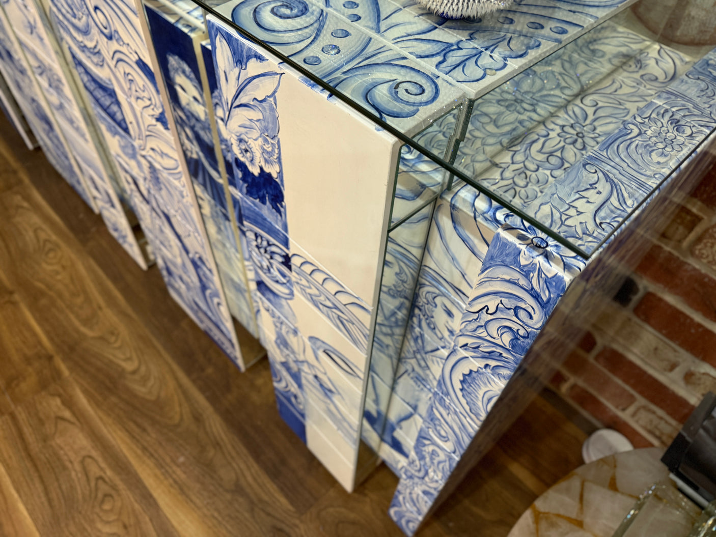 Heritage Blue Sideboard / Entertainment Unit, Cocolea, , ,