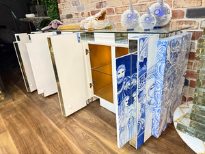 Heritage Blue Sideboard / Entertainment Unit, Cocolea, , ,