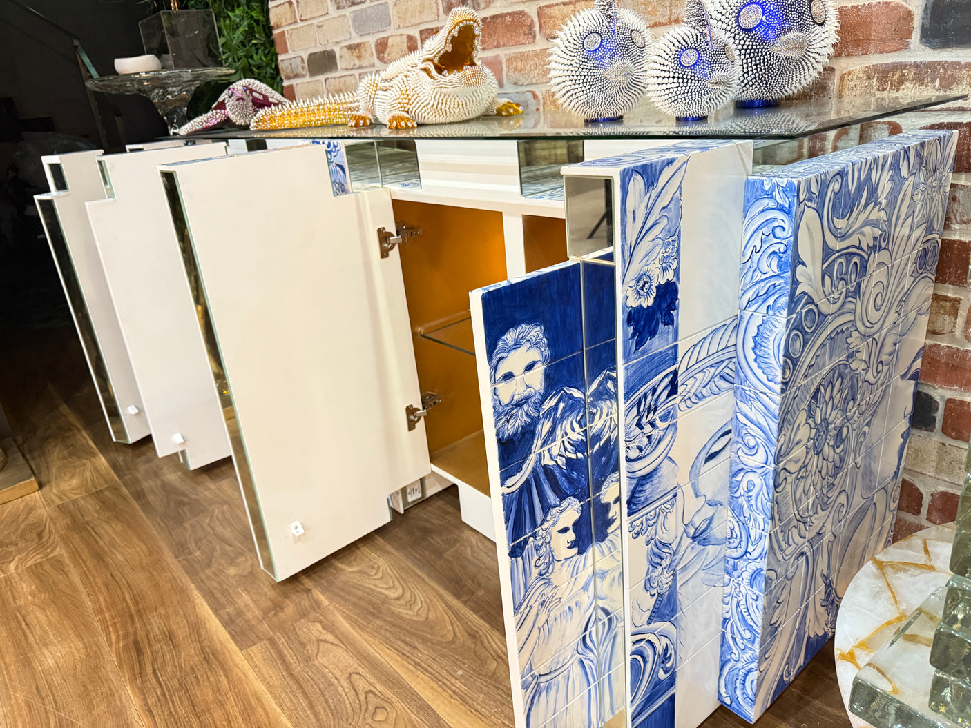 Heritage Blue Sideboard / Entertainment Unit, Cocolea, , ,