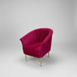 Gatsby Pleated Mulberry Armchair, Cocolea, , ,