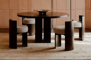 Cavalo Dining Chair Walnut - customisable, Cocolea, , ,