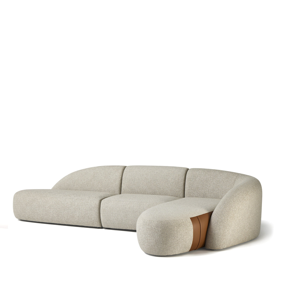 Beluga Belt Curved Modular Sofa, Cocolea, , ,