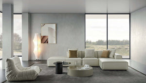 Amalfi Cream Leather Modular Sofa, Cocolea, , ,
