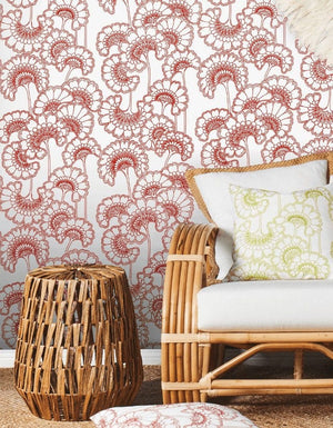 Japanese Floral Wallpaper, Cocolea Natty & Polly, , ,