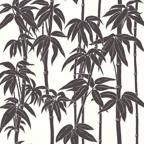 Japanese Bamboo Wallpaper, Cocolea Natty & Polly, Iron Bark, Per roll (61.5 cm × 10 m),