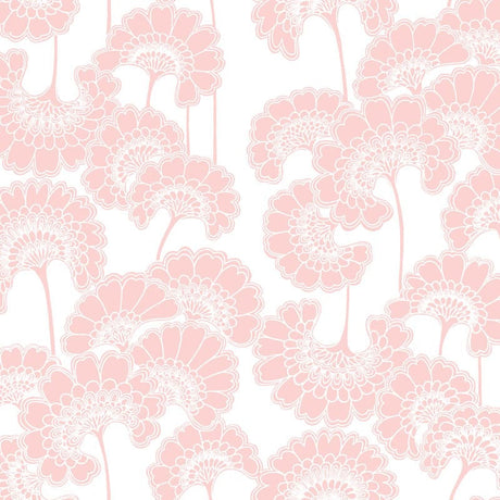 Japanese Floral Wallpaper, Cocolea Natty & Polly, Macaron, Per roll (61.5 cm × 10 m),