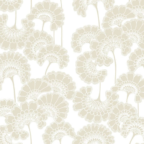 Japanese Floral Wallpaper, Cocolea Natty & Polly, Page, Per roll (61.5 cm × 10 m),