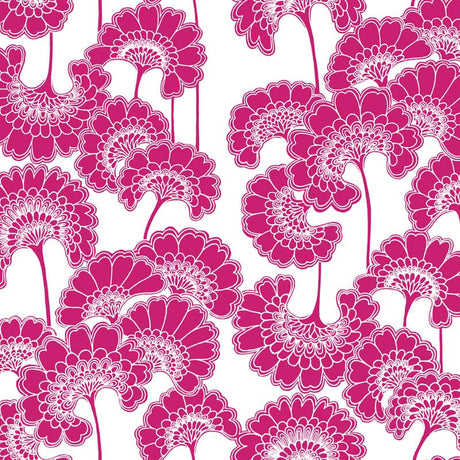 Japanese Floral Wallpaper, Cocolea Natty & Polly, Waratah, Per roll (61.5 cm × 10 m),