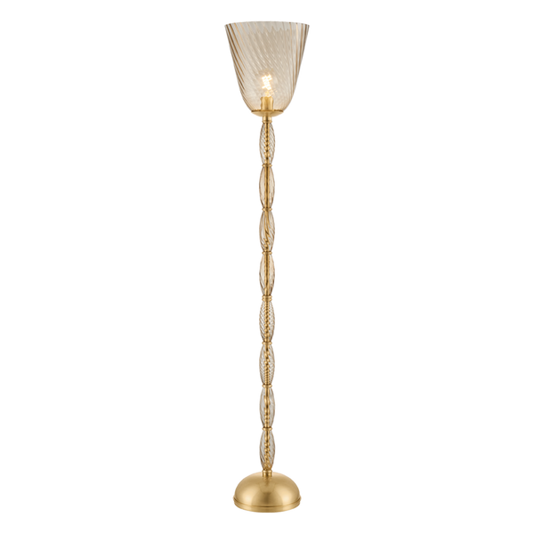 Bleecker Floor Lamp in Aged Brass, Hudson Valley Lighting, , ,