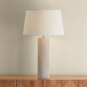 Highland Mills Table Lamp in Aged Brass – view 4