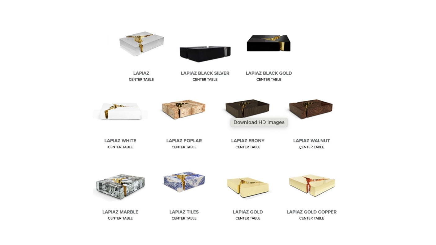 Lapiaz Center Table - Square