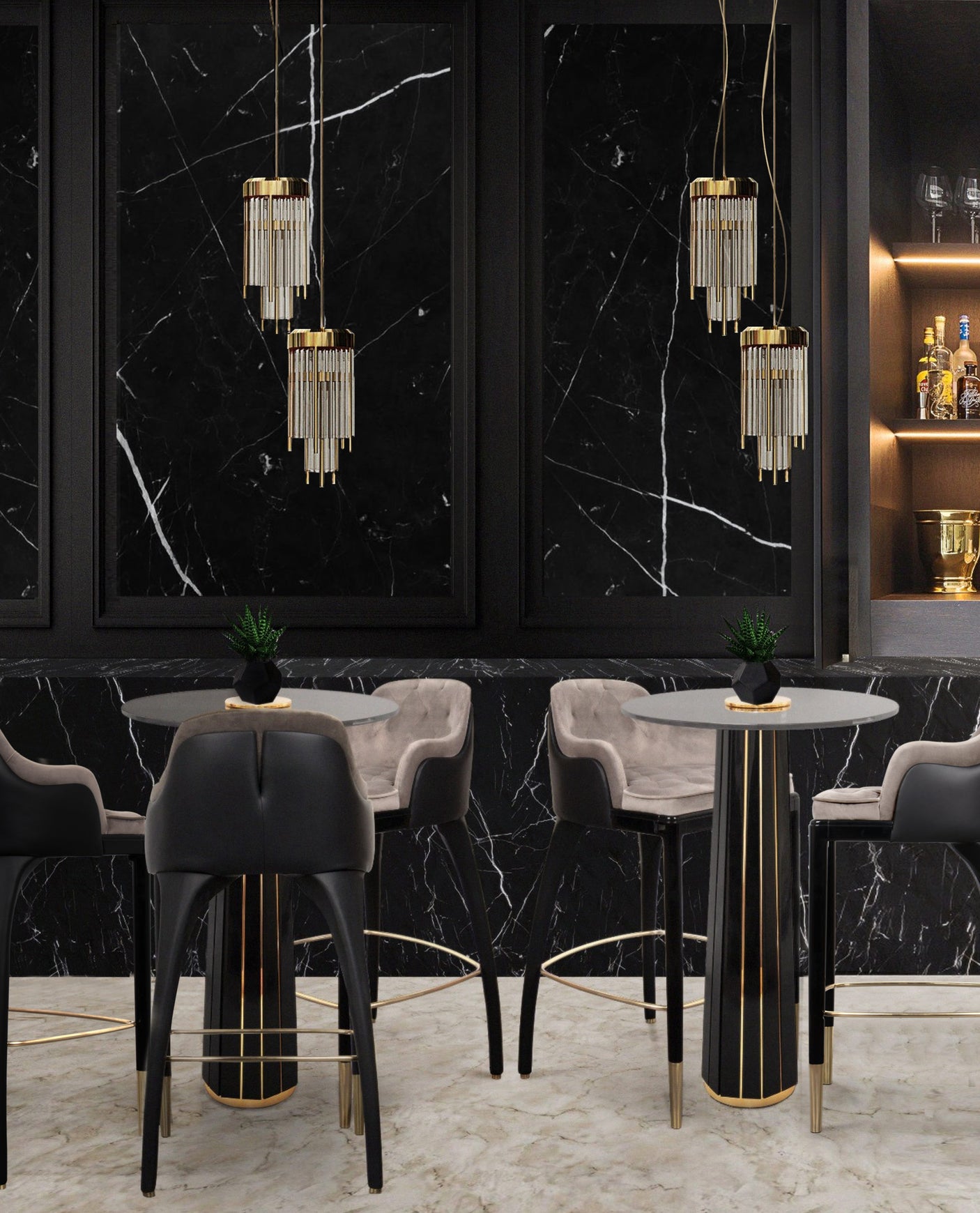 Charla Bar Chair