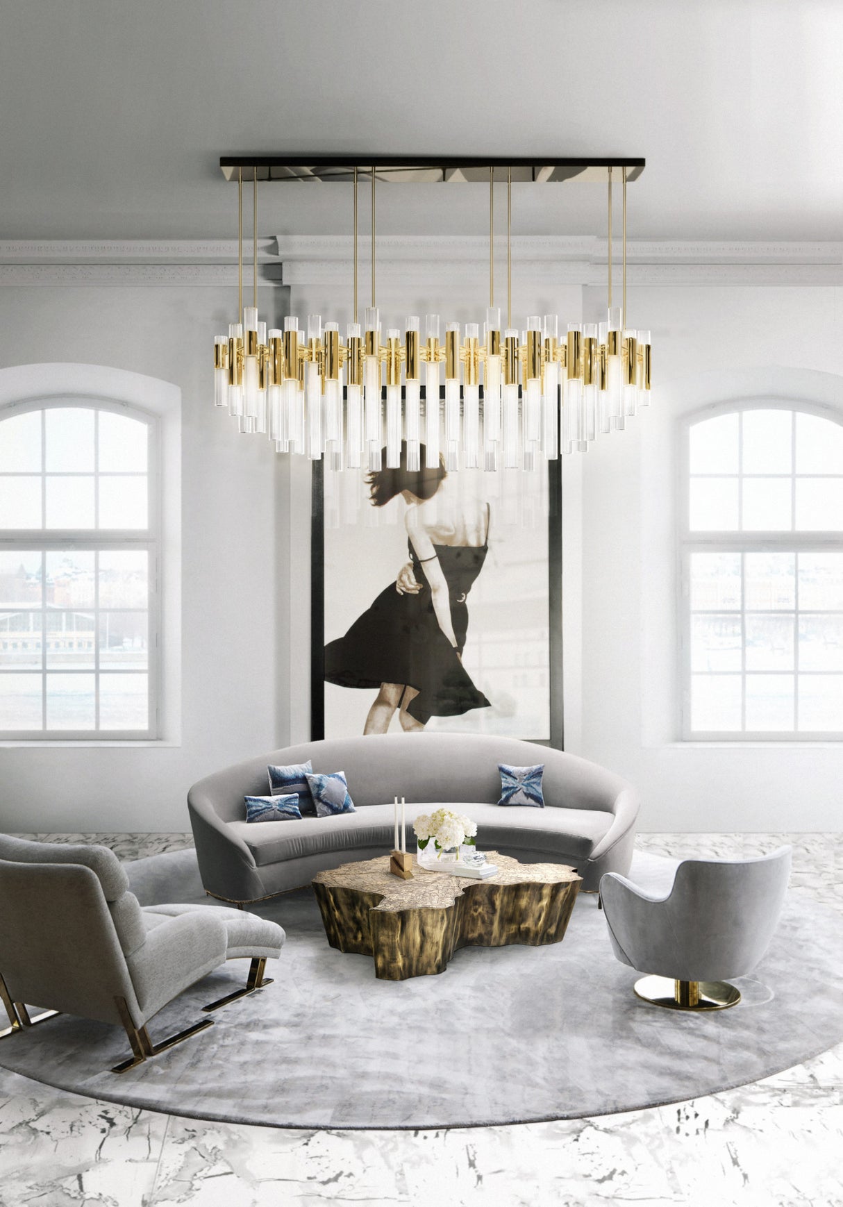Waterfall Rectangular Suspension, Cocolea, , ,
