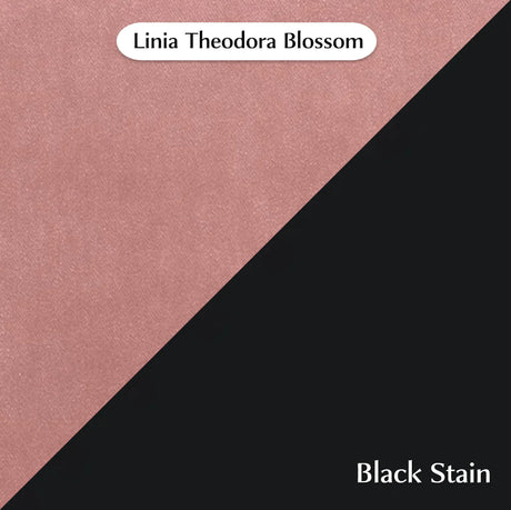 Trend Module Lounge - with Theodora, Cocolea, Blossom, Powder Coat -Black Satin,