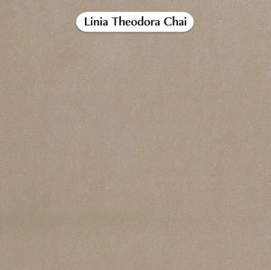 Trend Foot Stool - With Theodora, Cocolea, Chai, Chrome,
