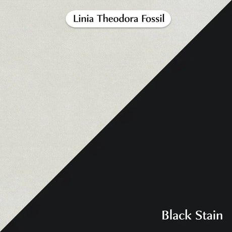 Trend Module Lounge - with Theodora, Cocolea, Fossil, Powder Coat -Black Satin,