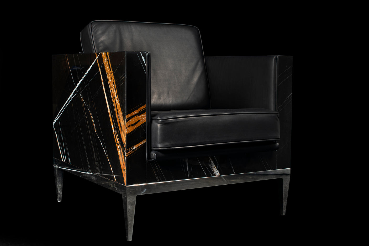 Mad Man Sahara Noir Armchair, , Cocolea, , ,