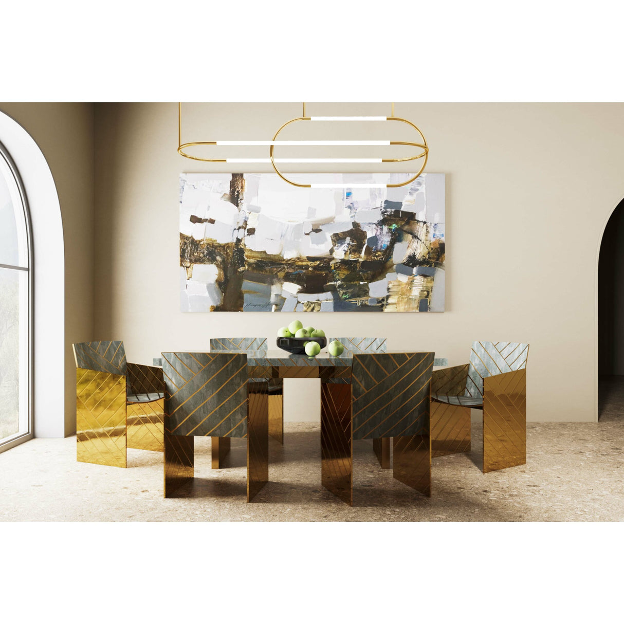 Nesso Dining Table Beige (Size 4), Cocolea, , ,
